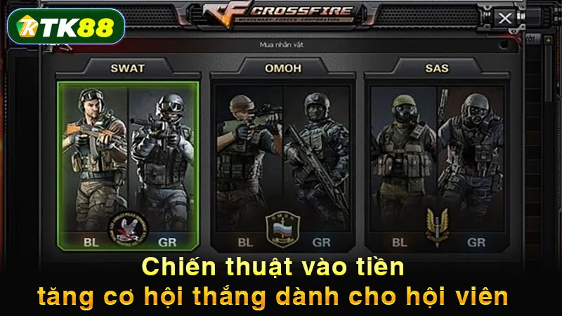 Chiến thuật vào tiền tăng cơ hội thắng dành cho hội viên