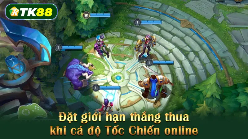 Đặt giới hạn thắng thua khi cá độ Tốc Chiến online