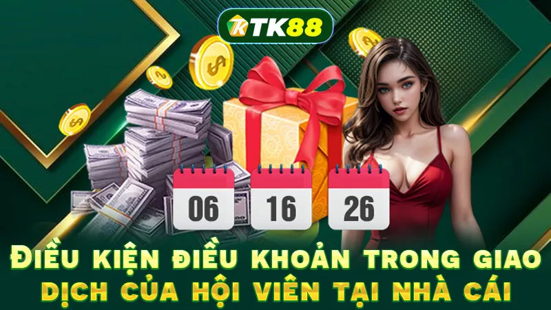 Điều kiện điều khoản trong giao dịch của hội viên tại nhà cái
