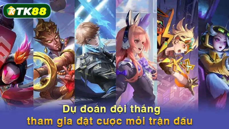 Dự đoán đội thắng tham gia đặt cược mỗi trận đấu 