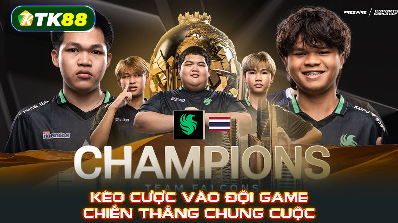 Kèo cược vào đội game chiến thắng chung cuộc