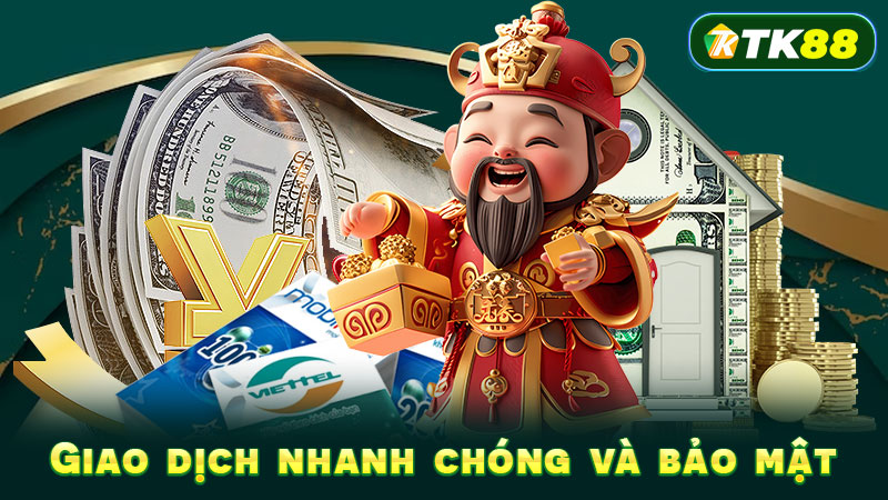Giao dịch nhanh chóng và bảo mật