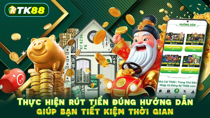 Thực hiện rút tiền đúng hướng dẫn giúp bạn tiết kiệm thời gian